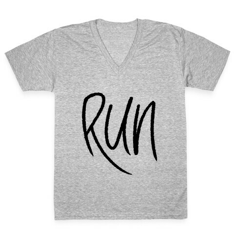 Run V-Neck Tee Shirt