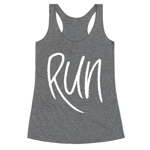 Run Racerback Tank Top