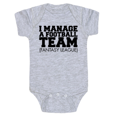 Football Manager Baby One-Piece