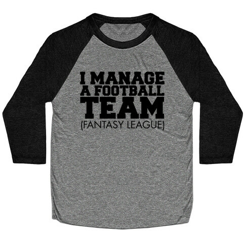 Football Manager Baseball Tee