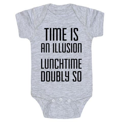 Time Is An Illusion Baby One-Piece