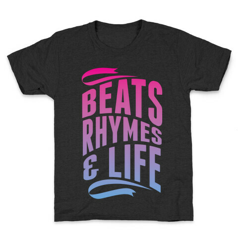 Beats, Rhymes And Life Kids T-Shirt