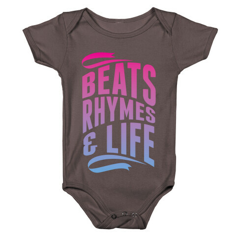 Beats, Rhymes And Life Baby One-Piece
