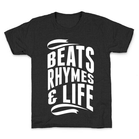Beats, Rhymes And Life Kids T-Shirt