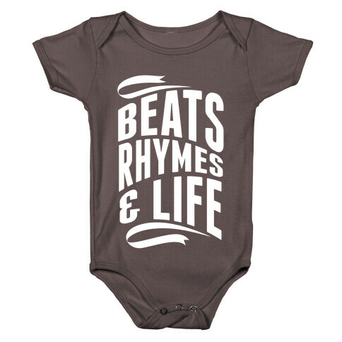 Beats, Rhymes And Life Baby One-Piece