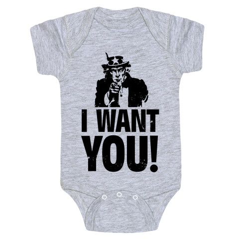 I Want You! Baby One-Piece