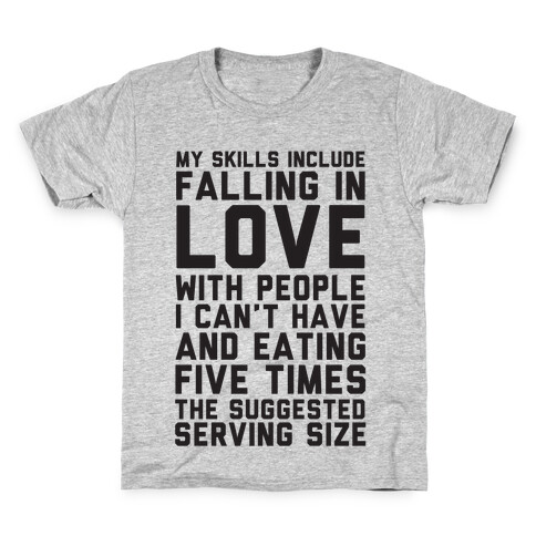 My Skills Include Kids T-Shirt