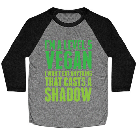 Level 5 Vegan Baseball Tee