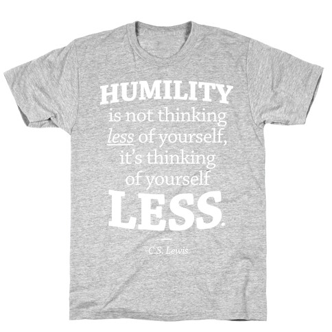 "Humility" C.S. Lewis T-Shirt
