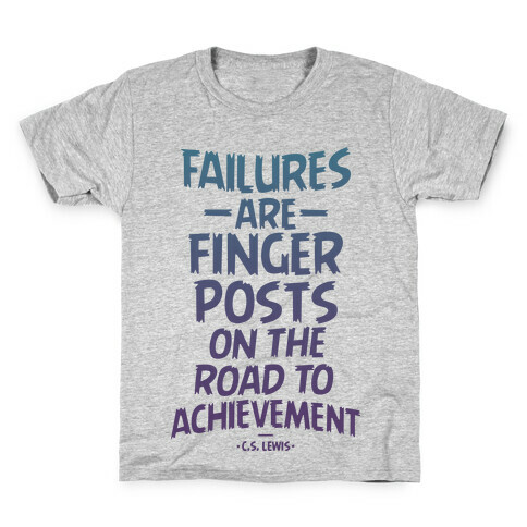 "Achievement" C.S. Lewis Kids T-Shirt