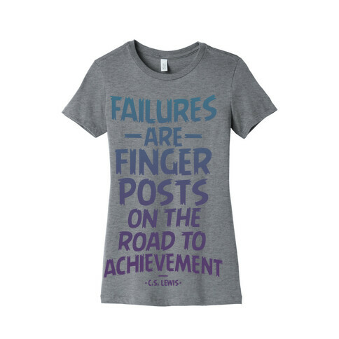 "Achievement" C.S. Lewis Womens T-Shirt