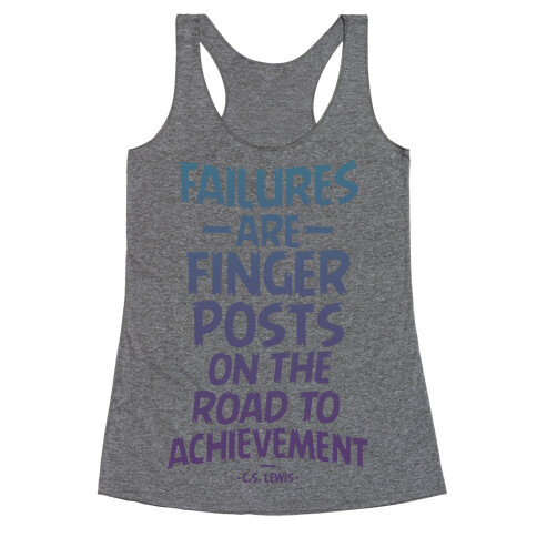 "Achievement" C.S. Lewis Racerback Tank Top