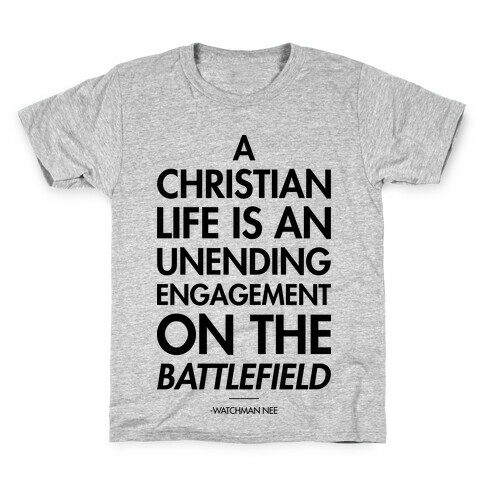 "Christian Life" Watchman Nee Kids T-Shirt