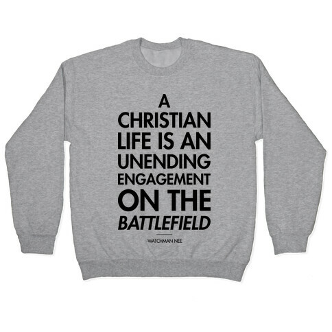 "Christian Life" Watchman Nee Pullover