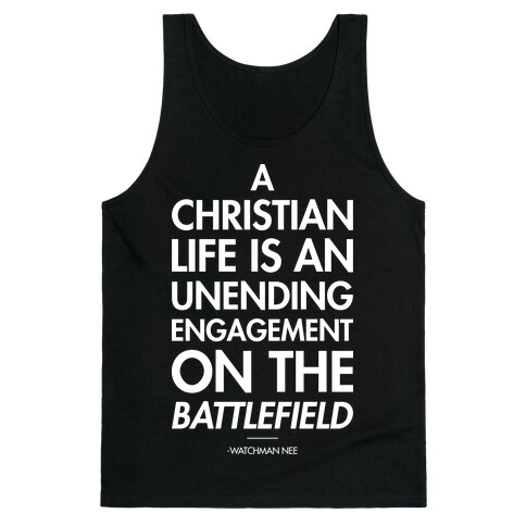 "Christian Life" Watchman Nee Tank Top