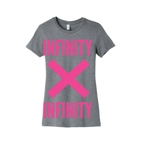 Infinity Times Infinity Womens T-Shirt