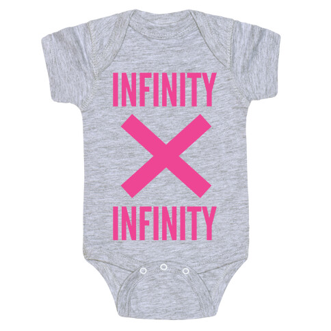 Infinity Times Infinity Baby One-Piece