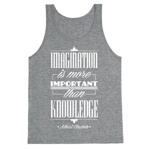 "Imagination" Albert Einstein Tank Top