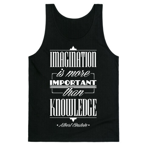 "Imagination" Albert Einstein Tank Top