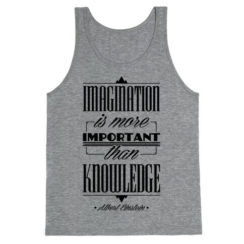 "Imagination" Albert Einstein Tank Top