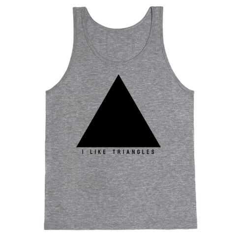 I Like Triangles Tank Top