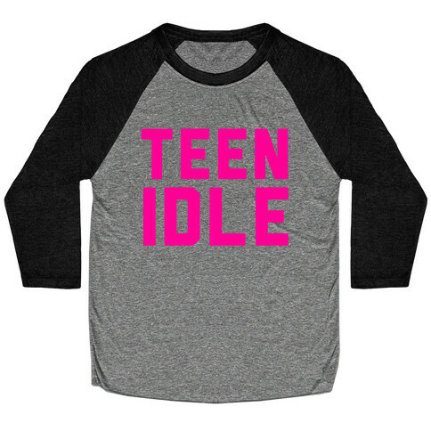 Teen Idle Baseball Tee