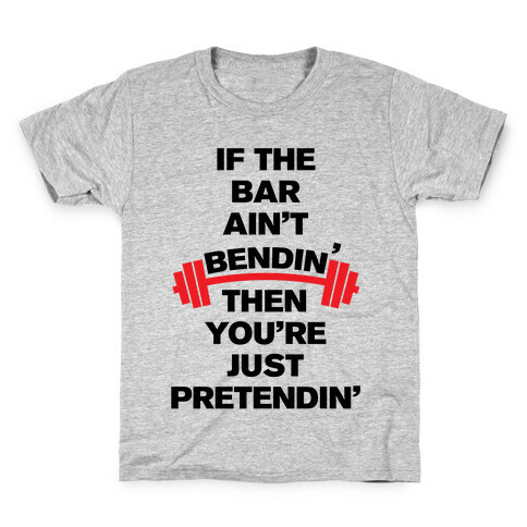 Bar Bendin' Kids T-Shirt