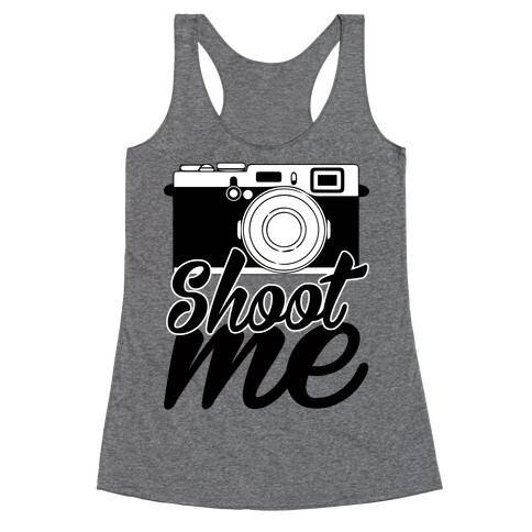 Shoot Me Racerback Tank Top