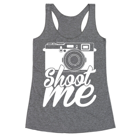 Shoot Me Racerback Tank Top