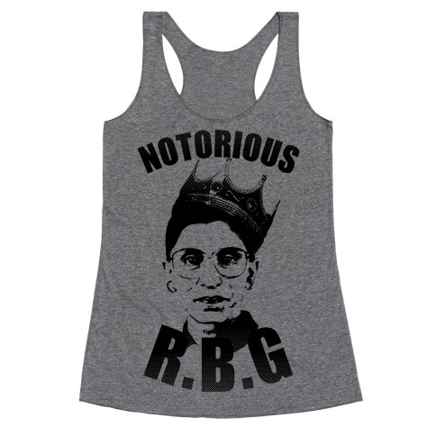 Notorious RBG (Ruth Bader Ginsburg) Racerback Tank Top