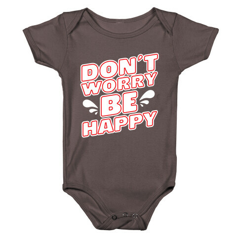 Don't Worry Be Happy Baby One-Piece