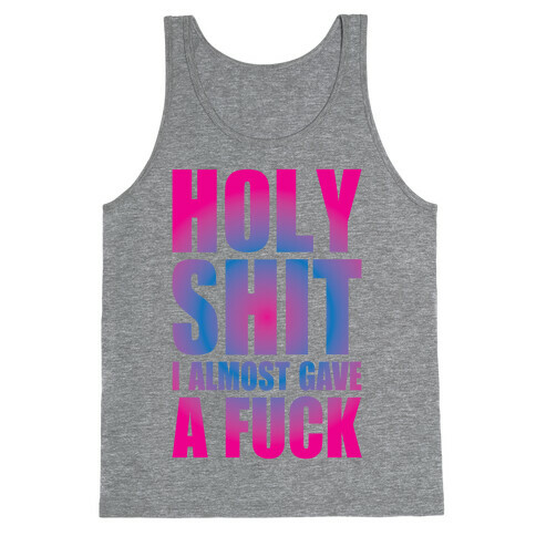 Holy Shit Tank Top