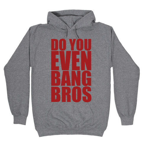 Do You Even Bang Bros Hooded Sweatshirt