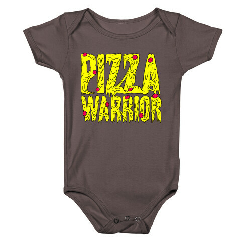 Pizza Warrior Baby One-Piece