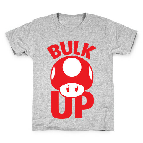 Bulk Up (Mushroom) Kids T-Shirt