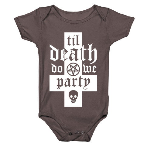 Til Death Do We Party Baby One-Piece