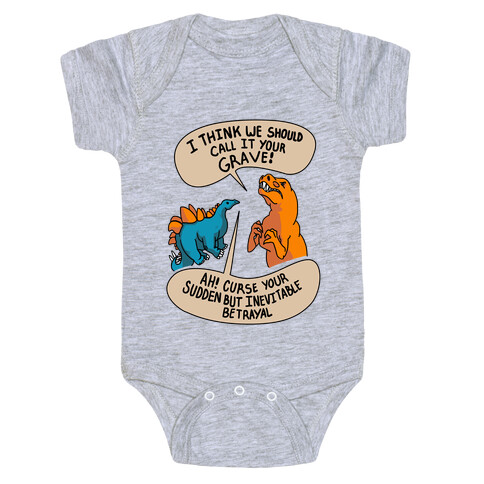 Curse Your Sudden but Inevitable Betrayal! Baby One-Piece