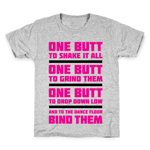The One Butt Kids T-Shirt