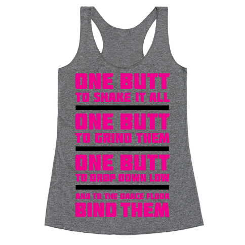 The One Butt Racerback Tank Top