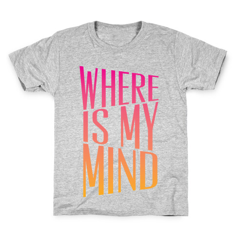 Where Is My Mind Kids T-Shirt