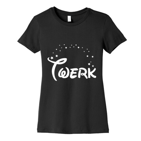Sparkle Twerk Womens T-Shirt