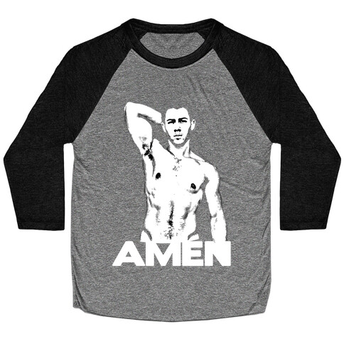 Amen Jonas Baseball Tee