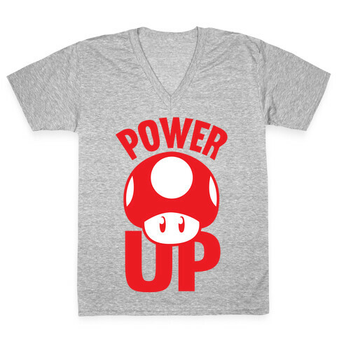 Power Up V-Neck Tee Shirt