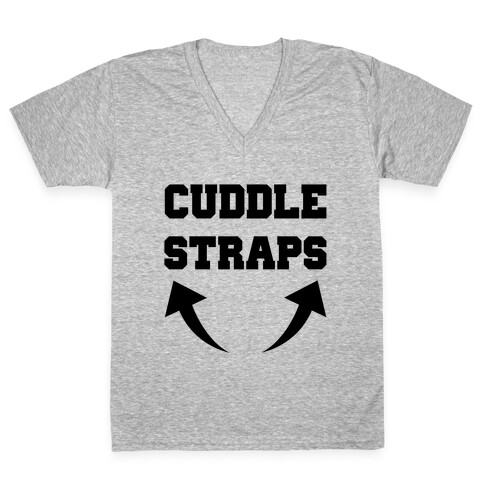 Cuddle Straps V-Neck Tee Shirt