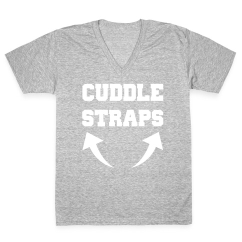 Cuddle Straps V-Neck Tee Shirt