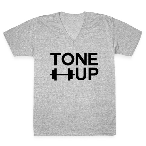 Tone Up V-Neck Tee Shirt