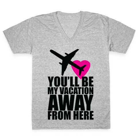Vacation Romance V-Neck Tee Shirt