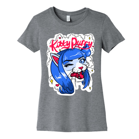 Kitty Purry Womens T-Shirt
