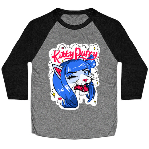 Kitty Purry Baseball Tee