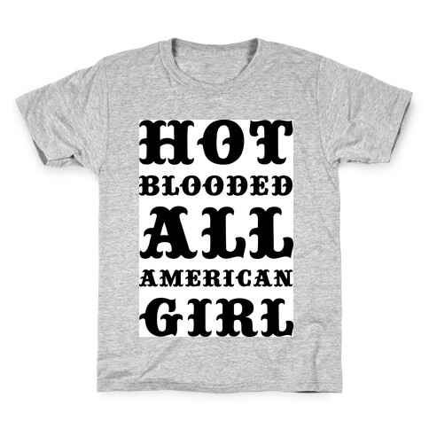 All American Girl Kids T-Shirt